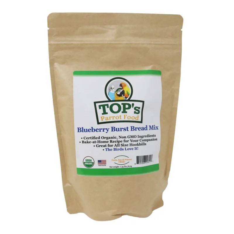 (TOP's Parrot Food Birdie Bread Mix - Blueberry Burst - 612 gram